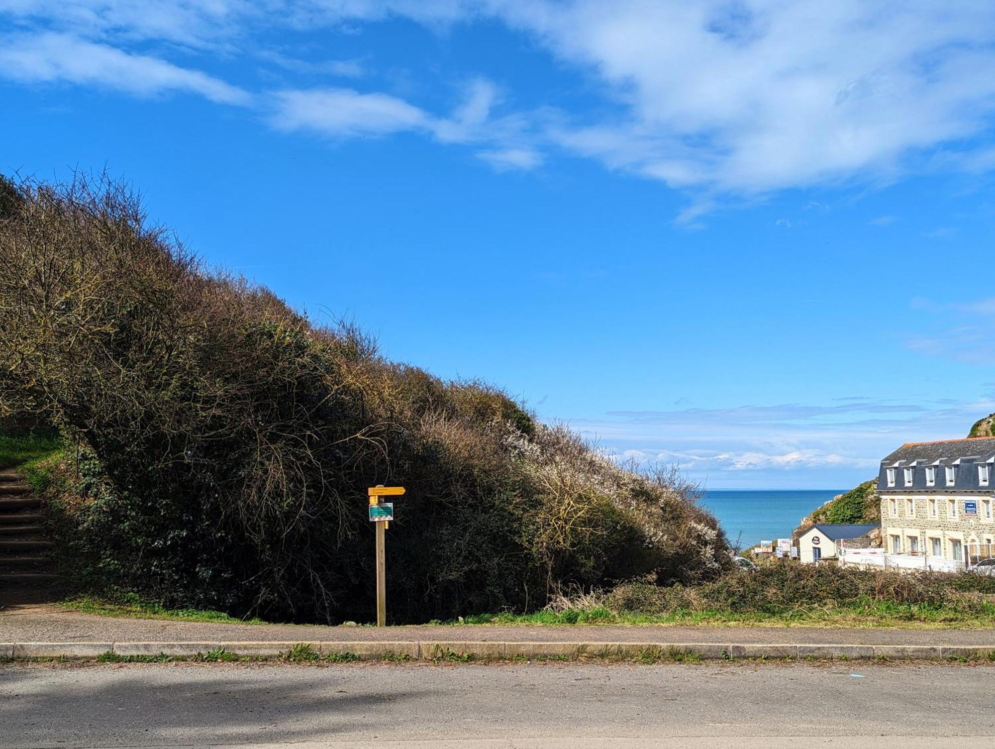 Appart' Avec Grande Terrasse Vue Mer -50M Plage Et Du Sentier De Randonnee Planguenoual Eksteriør bilde