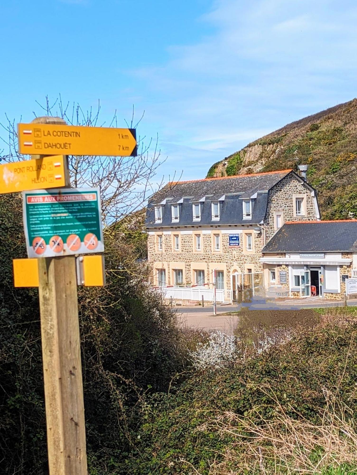 Appart' Avec Grande Terrasse Vue Mer -50M Plage Et Du Sentier De Randonnee Planguenoual Eksteriør bilde