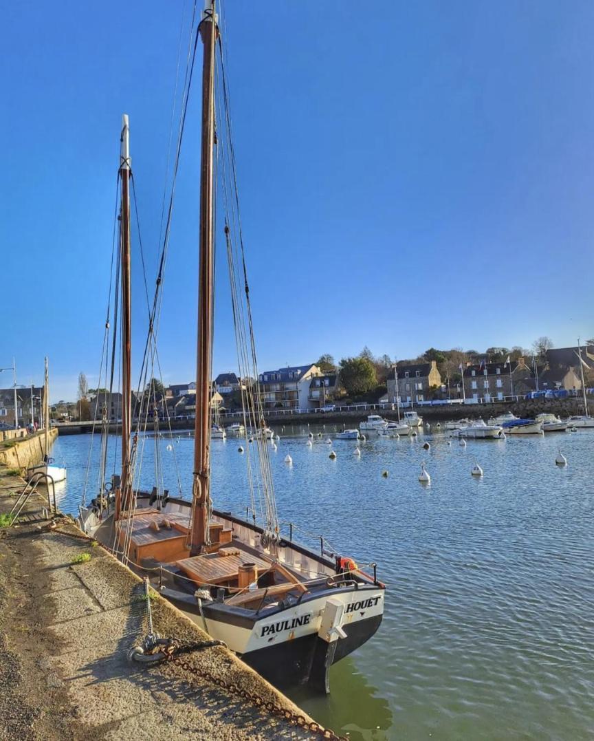 Appart' Avec Grande Terrasse Vue Mer -50M Plage Et Du Sentier De Randonnee Planguenoual Eksteriør bilde