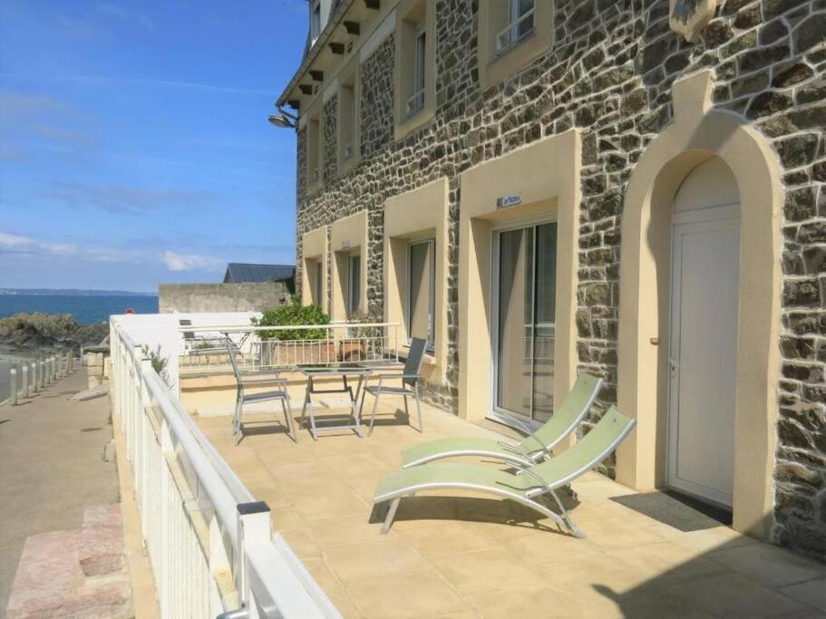 Appart' Avec Grande Terrasse Vue Mer -50M Plage Et Du Sentier De Randonnee Planguenoual Eksteriør bilde